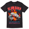 Fruity Pebbles Dunks DopeSkill T-Shirt Slow Burn Graphic - Black