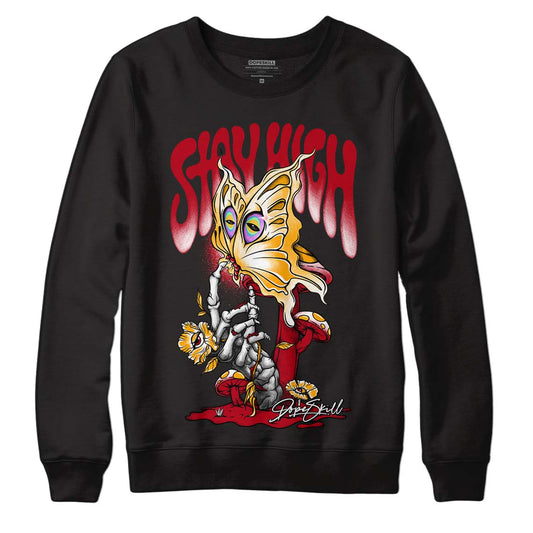 Cardinal 7s DopeSkill Sweatshirt Stay High Graphic - Black 