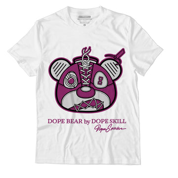 AJ 1 Retro High OG Bordeaux DopeSkill T-Shirt Sneaker Bear Head Graphic