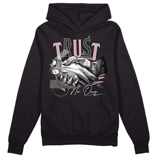 Dunk Low Teddy Bear Pink DopeSkill Hoodie Sweatshirt Trust No One Graphic - Black 