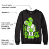 Neon Green Collection DopeSkill Sweatshirt Love Sick Boy Graphic