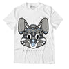 Jordan 11 Cool Grey DopeSkill T-Shirt Sneaker Rabbit Graphic, hiphop tees, grey graphic tees, sneakers match shirt - White