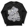 Jordan 11 Retro Low Cement Grey DopeSkill Long Sleeve T-Shirt Bear Steals Sneaker Graphic Streetwear - Black