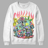 Candy Easter Dunk Low DopeSkill Sweatshirt Chillin Graphic - White 