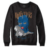 Jordan 3 Retro Wizards DopeSkill Sweatshirt Money Talks Graphic Streetwear - Black