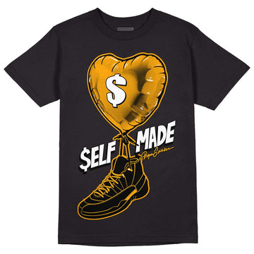 Black Taxi 12s DopeSkill T-Shirt Self Made Graphic - Black 