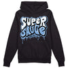 Jordan 5 Retro University Blue DopeSkill Hoodie Sweatshirt Super Sauce Graphic Streetwear - Black