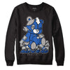 True Blue 1s DopeSkill Sweatshirt MOMM Bear Graphic - Black