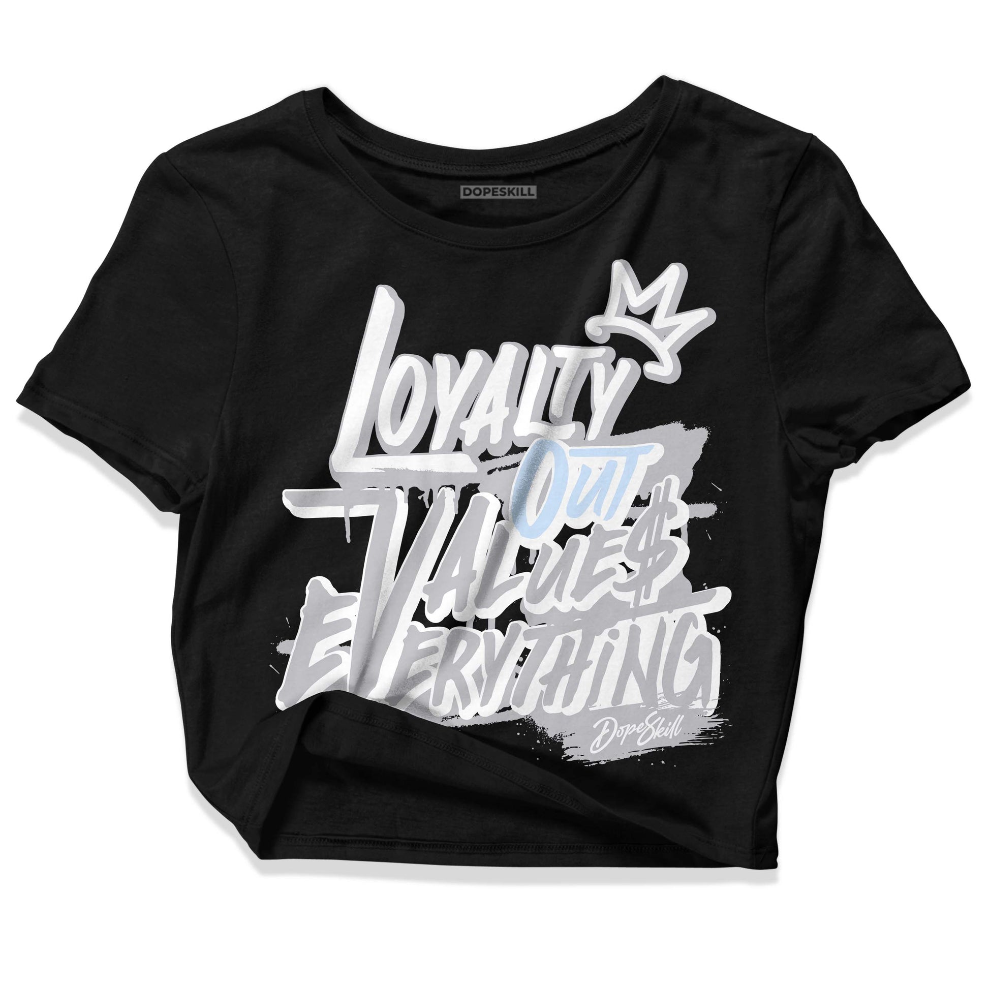 Jordan 11 Retro Low Cement Grey DopeSkill Women's Crop Top LOVE Graphic Streetwear - Black