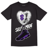 Jordan 13 Court Purple DopeSkill T-Shirt Self Made Graphic - Black 