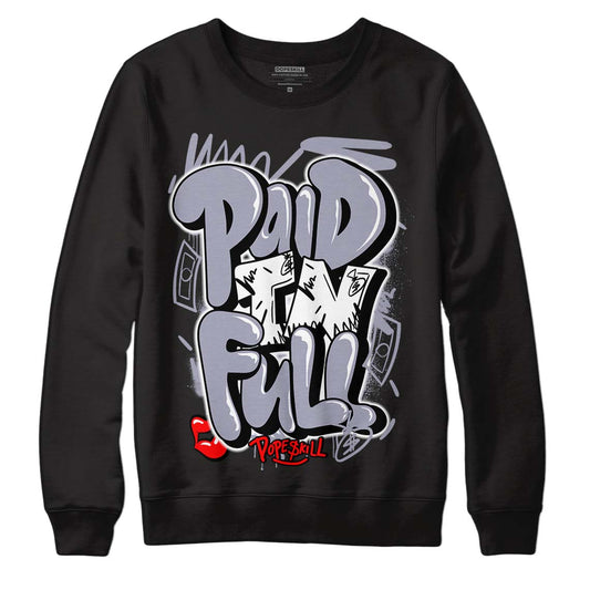 Jordan 13 Retro 'Black Flint' DopeSkill Sweatshirt New Paid In Full Graphic Streetwear - Black