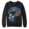 Jordan 3 Retro Wizards DopeSkill Sweatshirt Loser Lover Graphic Streetwear - Black