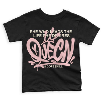 Jordan 1 High OG WMNS Washed Pink DopeSkill Toddler Kids T-shirt Queen Graphic Streetwear - Black