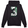 Jordan 3 WMNS “Lucky Green” DopeSkill Hoodie Sweatshirt No.3 Graphic Streetwear - Black