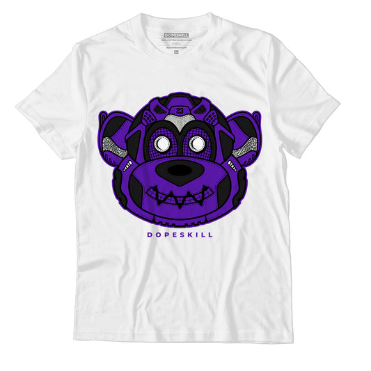 AJ 13 Court Purple DopeSkill T-Shirt Monk Graphic