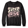 Jordan 1 High OG WMNS Washed Pink DopeSkill Sweatshirt Super Sauce Graphic Streetwear - Black