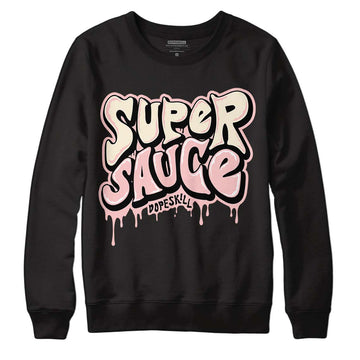 Jordan 1 High OG WMNS Washed Pink DopeSkill Sweatshirt Super Sauce Graphic Streetwear - Black