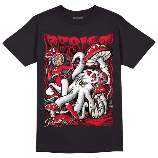 Lost & Found 1s DopeSkill T-Shirt Resist Graphic - Black