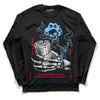 Travis Scott x Jordan 4 Retro 'Cactus Jack' DopeSkill Long Sleeve T-Shirt Show Me The Money Graphic Streetwear - Black 