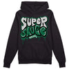 Gorge Green 1s DopeSkill Hoodie Sweatshirt Super Sauce Graphic - Black 