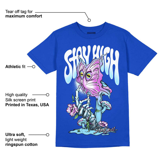 Hyper Royal 12s DopeSkill Hyper Royal T-shirt Stay High Graphic