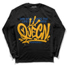 Dunk Blue Jay and University Gold DopeSkill Long Sleeve T-Shirt Queen Graphic Streetwear - Black 