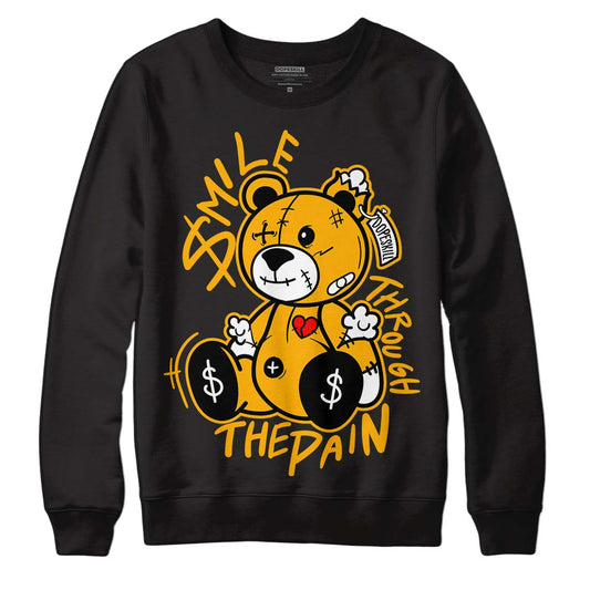 Goldenrod Dunk DopeSkill Sweatshirt BEAN Graphic - Black 