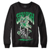 Jordan 2 Retro Lucky Green DopeSkill Sweatshirt Stay High Graphic Streetwear  - Black 