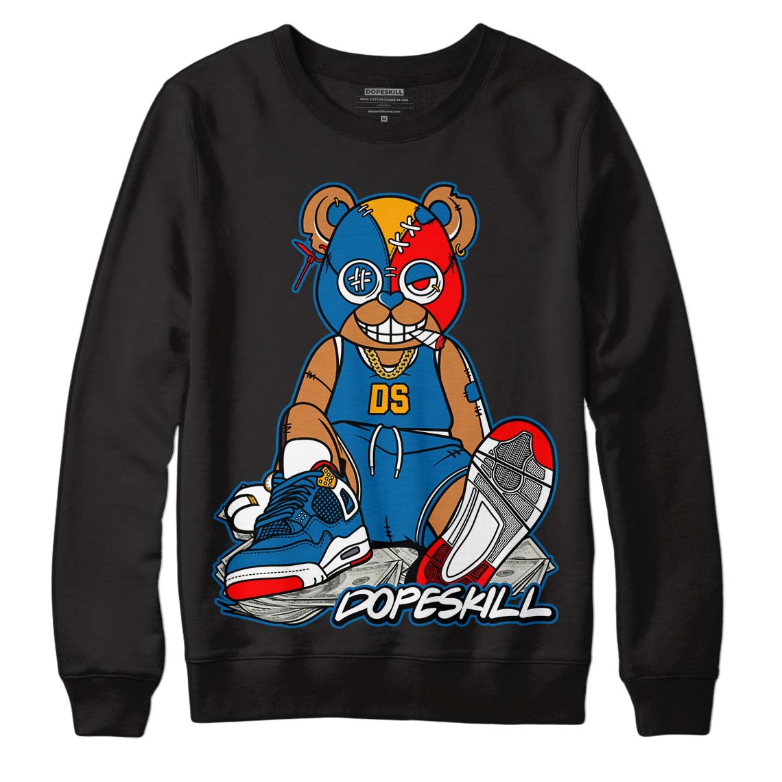 Messy Room 4S DopeSkill Sweatshirt Greatest Graphic - Black