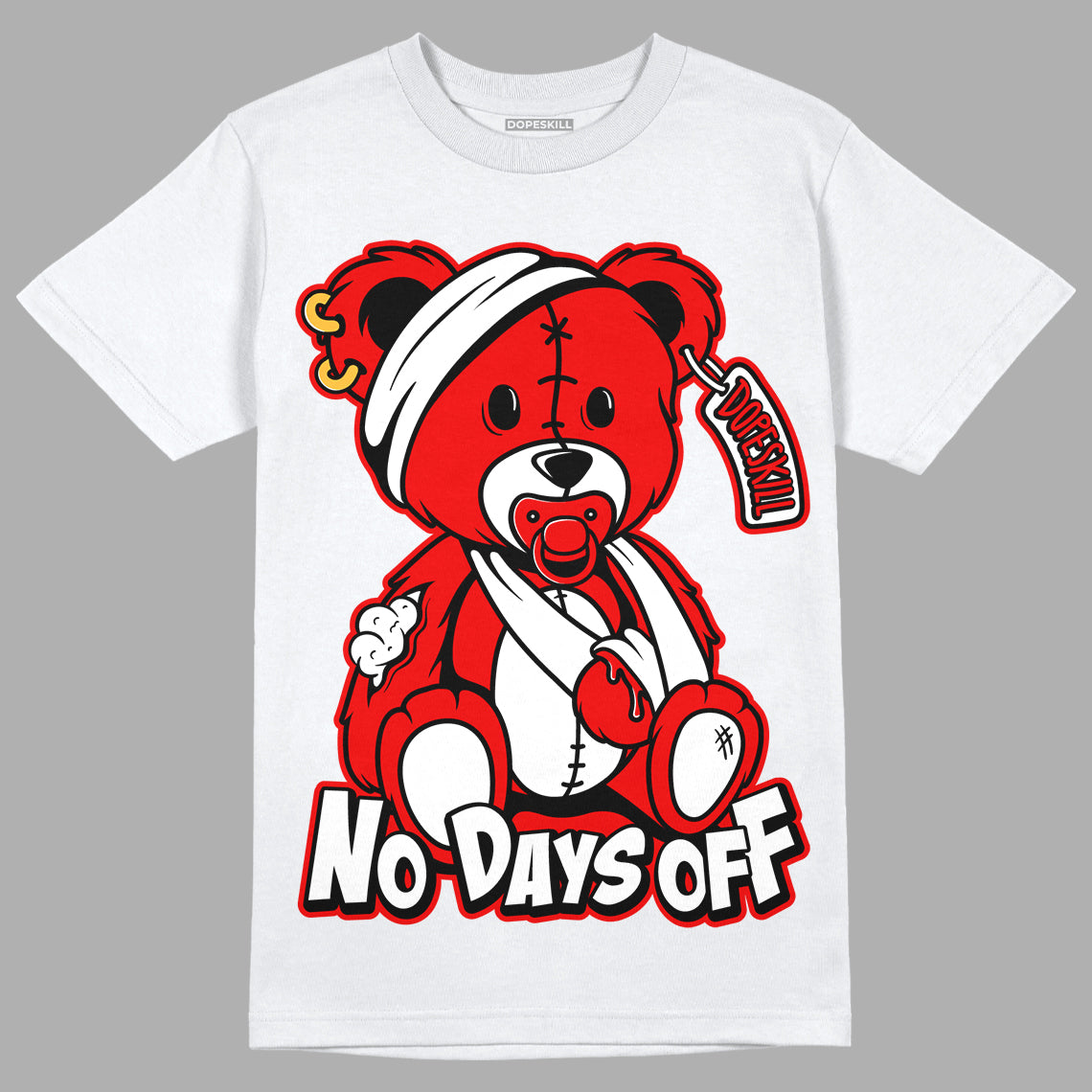 cherry-11s-dopeskill-t-shirt-hurt-bear-graphic-dopeskill