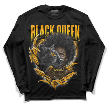 Black Taxi 12s DopeSkill Long Sleeve T-Shirt New Black Queen Graphic - Black 