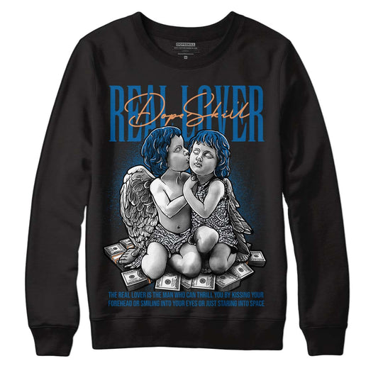 Jordan 3 Retro Wizards DopeSkill Sweatshirt Real Lover Graphic Streetwear - black
