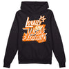 Wmns Dunk Low 'Magma Orange DopeSkill Hoodie Sweatshirt LOVE Graphic Streetwear - Black