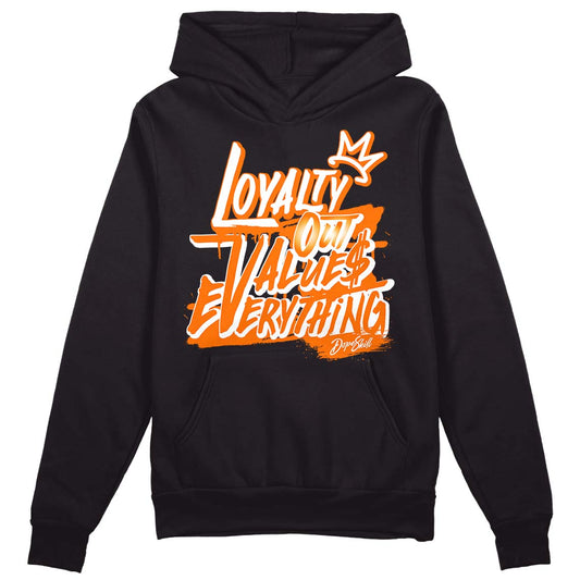 Wmns Dunk Low 'Magma Orange DopeSkill Hoodie Sweatshirt LOVE Graphic Streetwear - Black