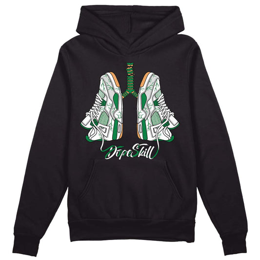 Nike SB x Jordan 4 “Pine Green” DopeSkill Hoodie Sweatshirt Breathe Graphic Streetwear - Black