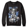 True Blue 1s DopeSkill Sweatshirt Then I'll Die For It Graphic - Black