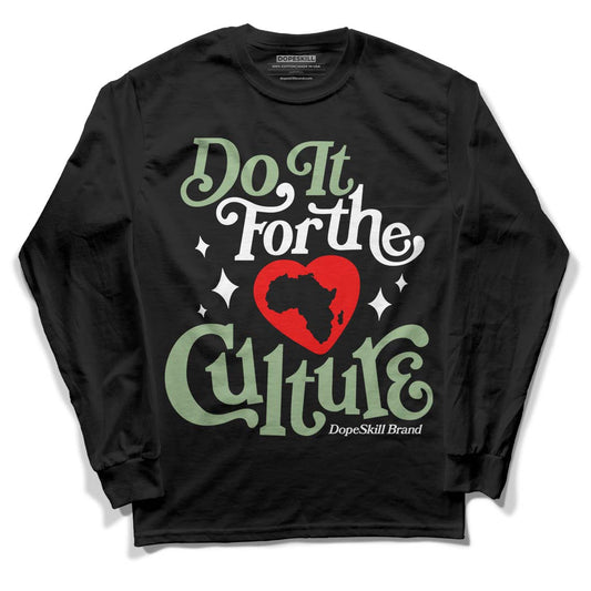 Jordan 4 Retro “Seafoam” DopeSkill Long Sleeve T-Shirt Do It For The Culture Graphic Streetwear - Black