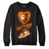 Wmns Dunk Low 'Magma Orange DopeSkill Sweatshirt Self Made Graphic Streetwear - Black