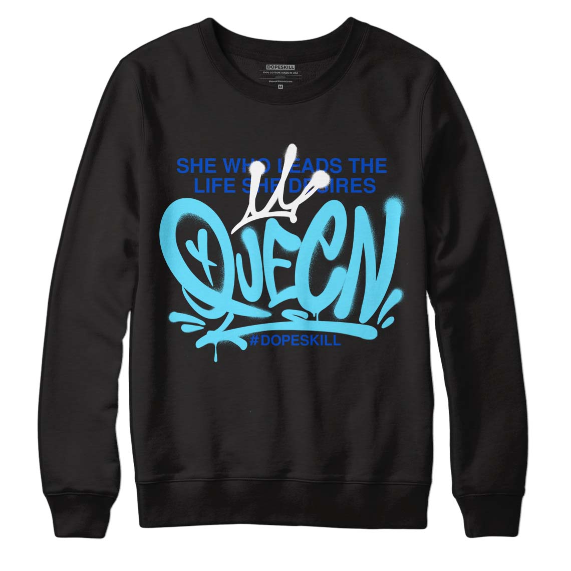 SB Dunk Argon DopeSkill Sweatshirt Queen Graphic - Black 