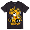 Goldenrod Dunk DopeSkill T-Shirt BEAN Graphic - Black 