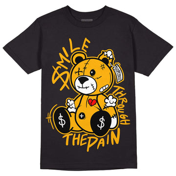 Goldenrod Dunk DopeSkill T-Shirt BEAN Graphic - Black 