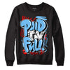 Travis Scott x Jordan 4 Retro 'Cactus Jack' DopeSkill Sweatshirt New Paid In Full Graphic Streetwear - Black 