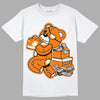 Wmns Dunk Low 'Magma Orange DopeSkill T-Shirt Bear Steals Sneaker Graphic Streetwear - White 