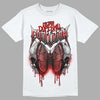 Cherry 11s DopeSkill T-Shirt DopeSkill Evolution Graphic - White