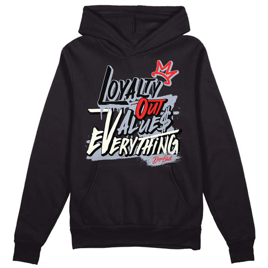 Jordan 3 Retro White Cement Reimagined DopeSkill Hoodie Sweatshirt LOVE Graphic Streetwear - Black