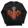 Dunk Low Team Dark Green Orange DopeSkill Long Sleeve T-Shirt Queen Chess Graphic Streetwear - Black