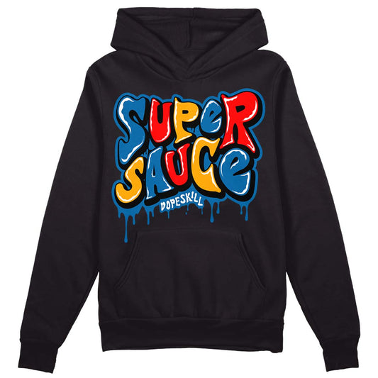 Messy Room 4S DopeSkill Hoodie Sweatshirt Super Sauce Graphic - Black