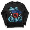 Dunk Low Argon DopeSkill Long Sleeve T-Shirt Do It For The Culture Graphic Streetwear - Black