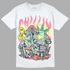 Candy Easter Dunk Low DopeSkill T-Shirt Chillin Graphic - White 