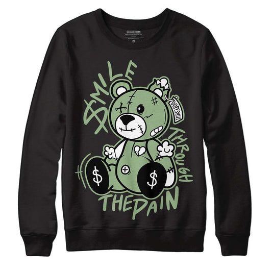  Jordan 4 Retro “Seafoam” DopeSkill Sweatshirt BEAN Graphic Streetwear - Black